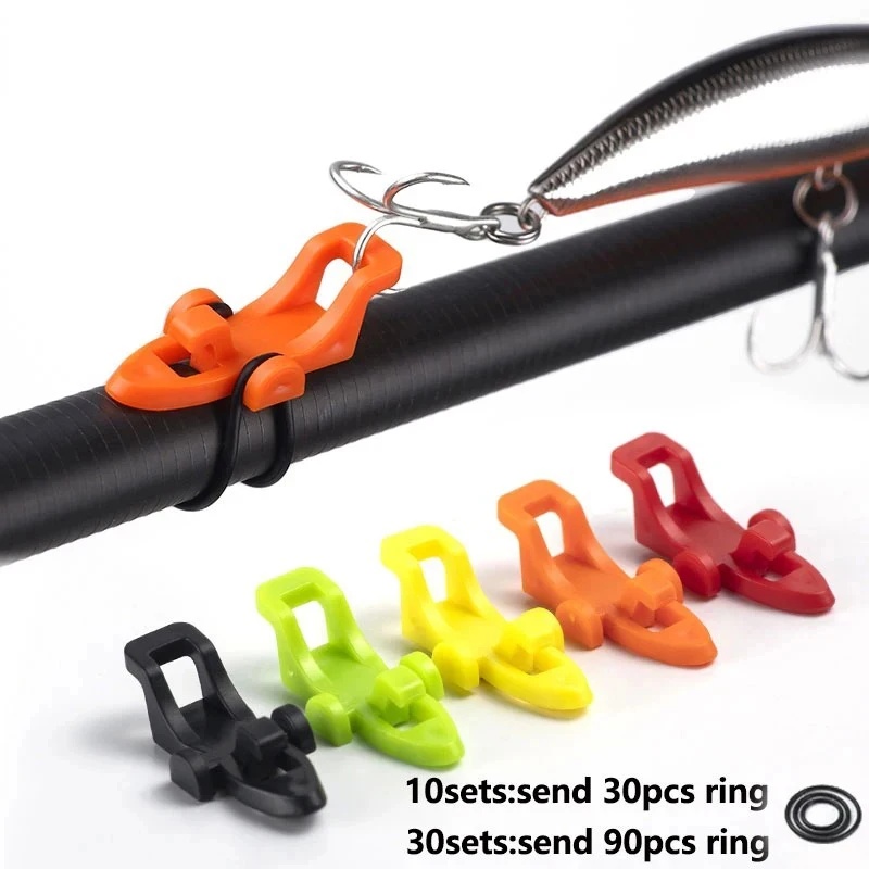 Furniture Hardware Jig - 10-20sets Fishing Rod Pole Hook Keeper