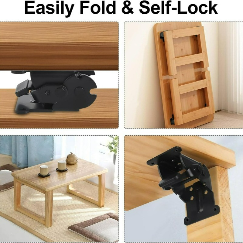 Self Locking Folding Hinge 90  - đánh giá và giá Furniture Hardware For Legs