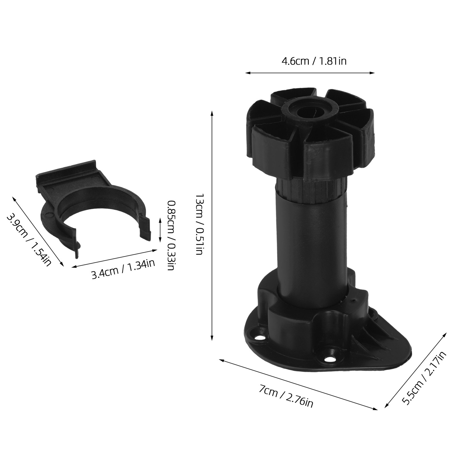 10 Sets Cabinet Toe Kick Clips - đánh giá và giá Furniture Leg Set
