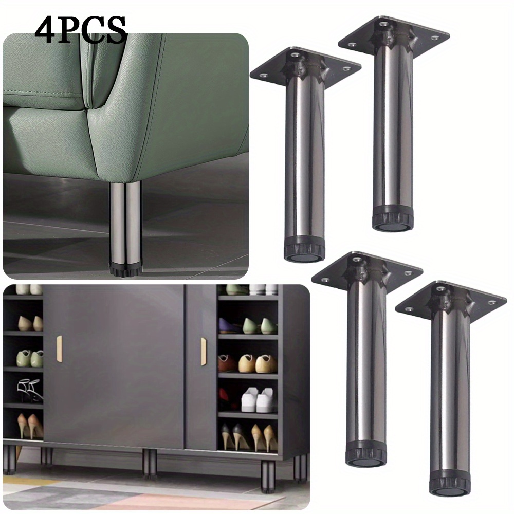 4pcs New design Gun Grey 15cm  - đánh giá và giá Furniture Hardware For Legs