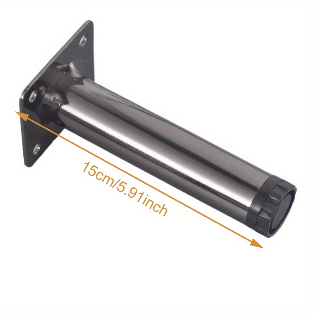 4pcs New design Gun Grey 15cm  - đánh giá và giá Furniture Hardware For Legs