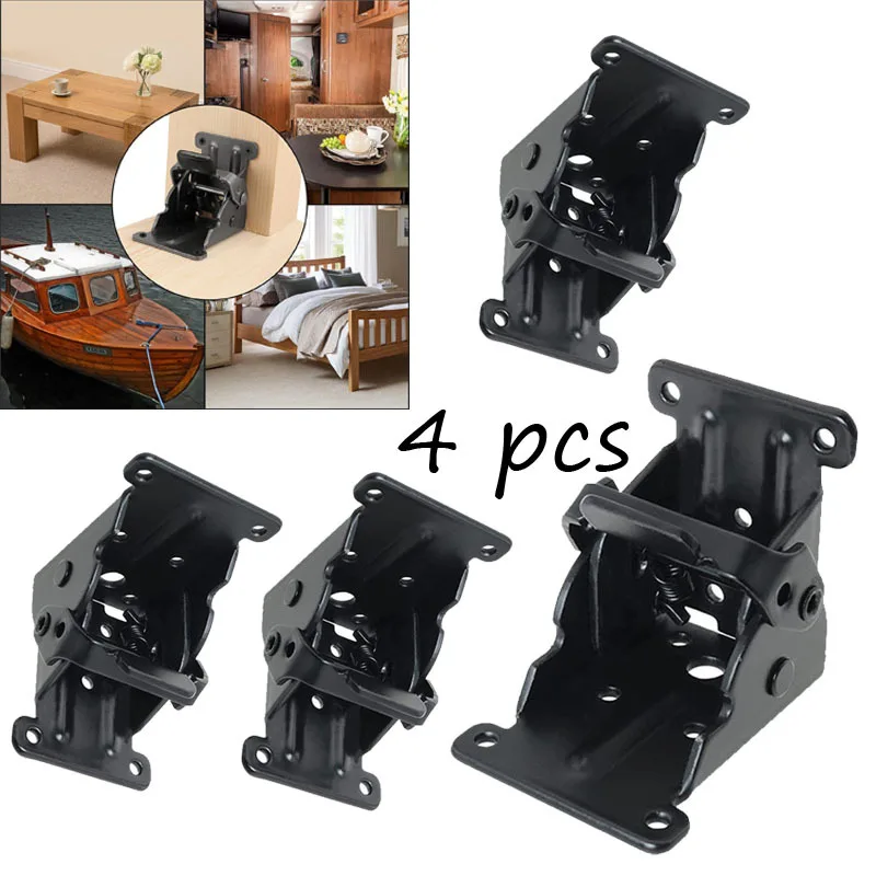 4pcs Iron Folding Support Fram - đánh giá và giá Furniture Hardware For Legs