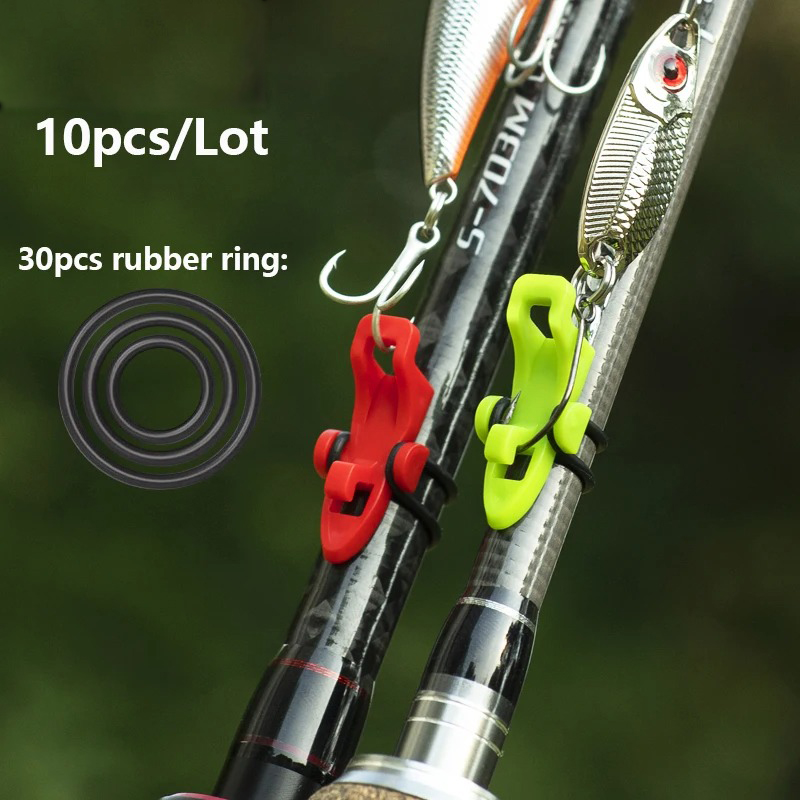 1-10pcs Fishing Rod Pole Hook  - đánh giá và giá Furniture Hardware Jig