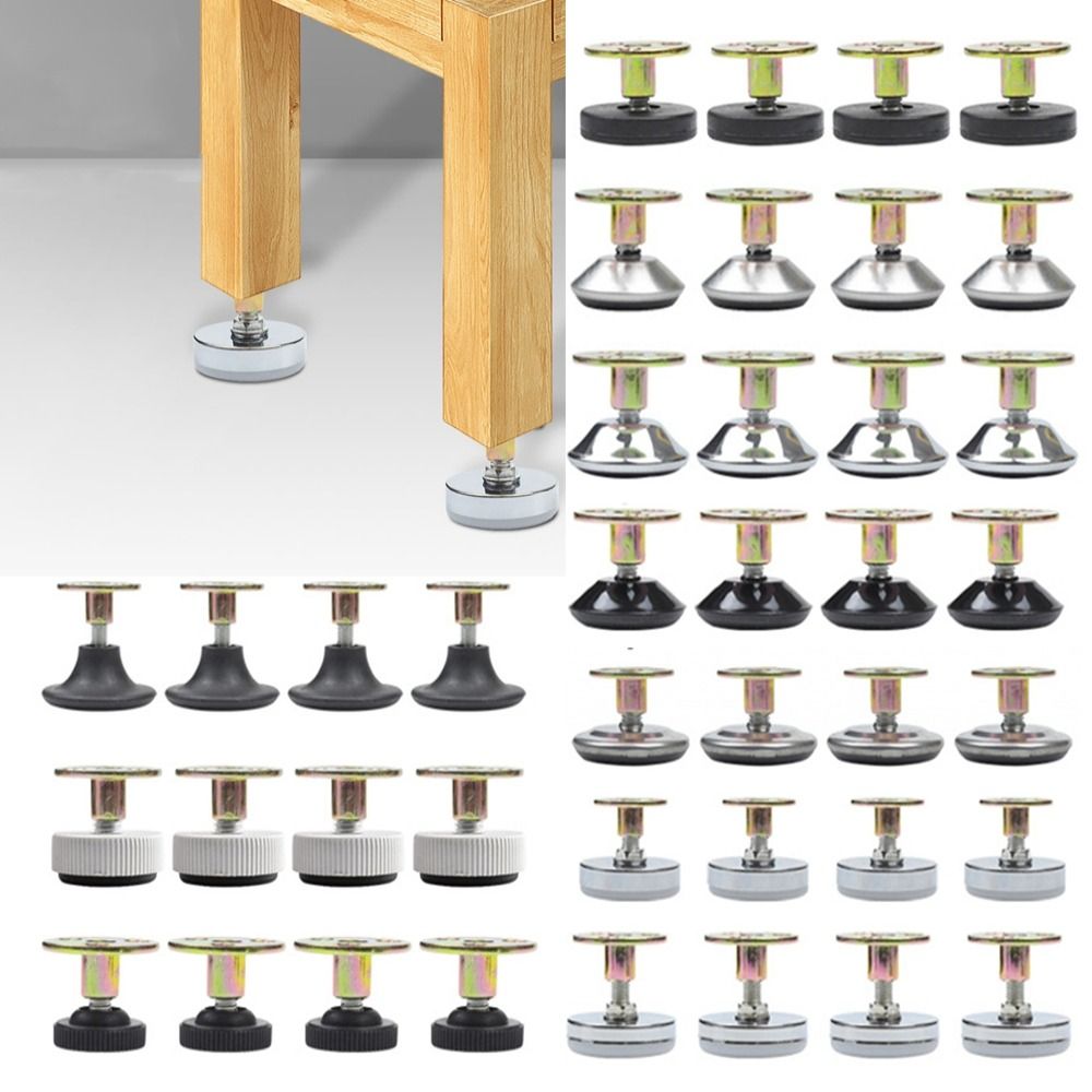 4pcs Adjustable Furniture Supp - đánh giá và giá Furniture Hardware For Legs