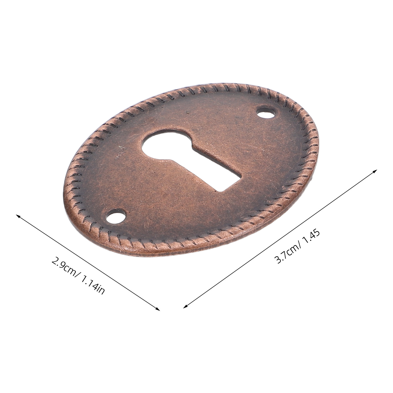 25Pcs Vintage Oval Iron Keyhol - đánh giá và giá Furniture Hardware Locks