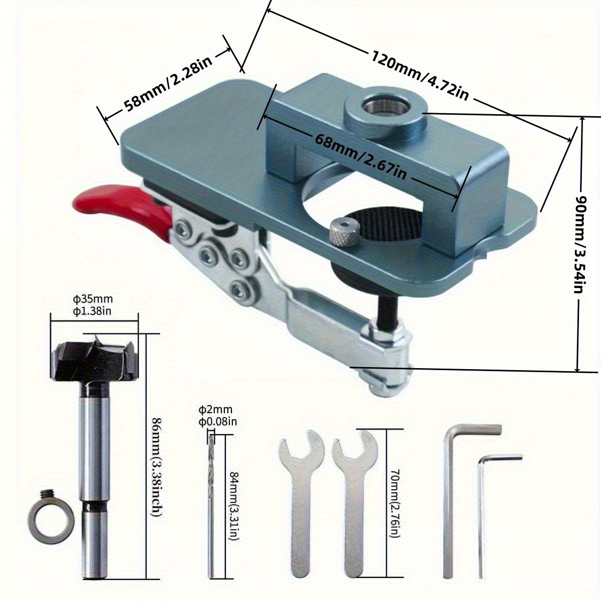 35mm Hinge Jig - Precise Borin - đánh giá và giá Furniture Hardware Fitting