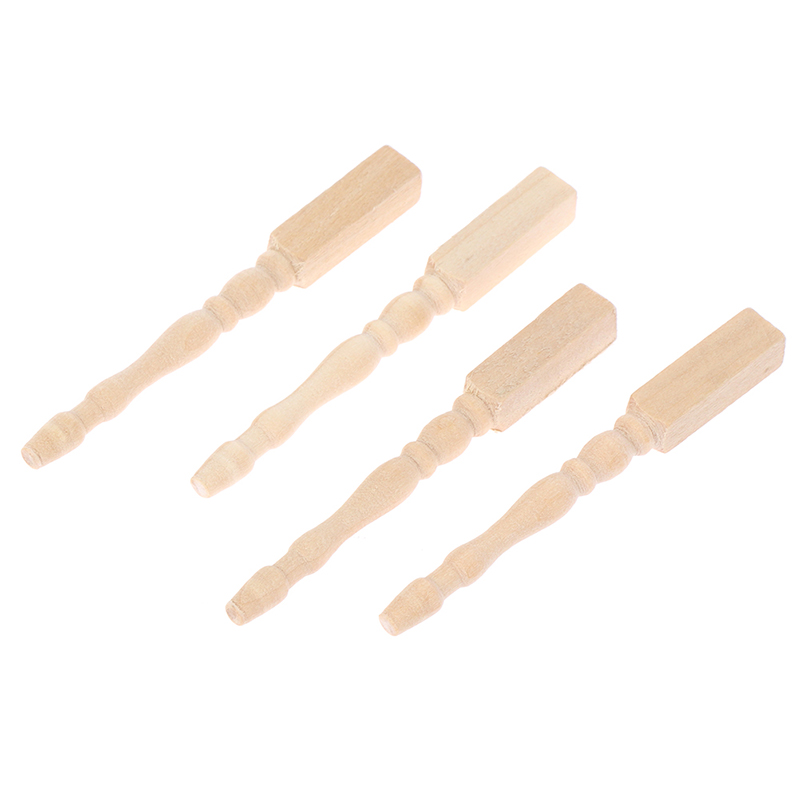 ●4pcs/set 1:12 Dollhouse Minia - đánh giá và giá Furniture Leg Set
